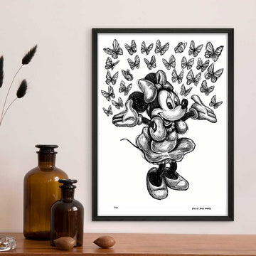 Minnie Is Here (Giclee Canvas Print)