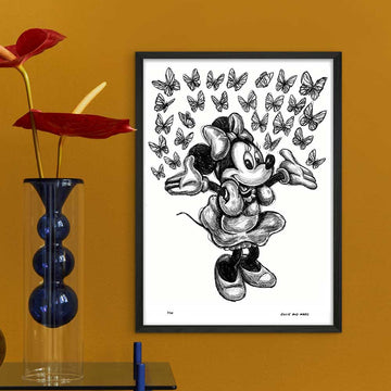 Minnie Is Here (Giclee Canvas Print)