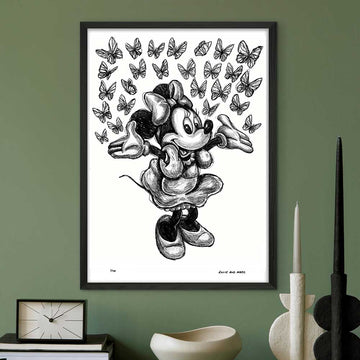 Minnie Is Here (Giclee Canvas Print)