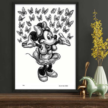 Minnie Is Here (Giclee Canvas Print)