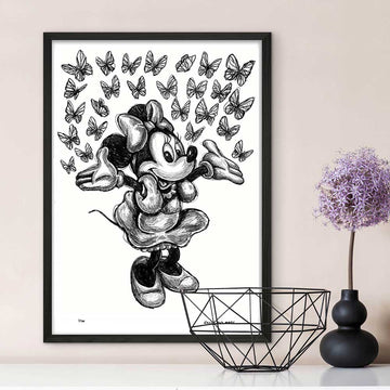 Minnie Is Here (Giclee Canvas Print)