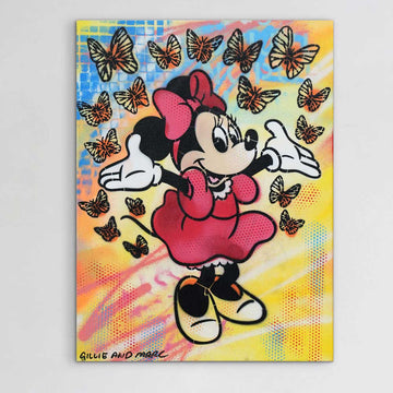 Minnie Is Very Happy (Original Painting) (Copy)