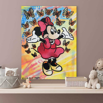 Minnie Is Very Happy (Original Painting) (Copy)