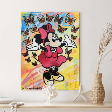 Minnie Is Very Happy (Original Painting) (Copy)