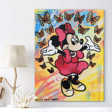 Minnie Is Very Happy (Original Painting) (Copy)