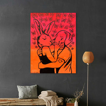 More Than a Kiss (Original Painting)