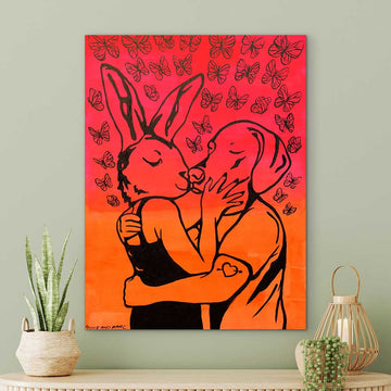 More Than a Kiss (Original Painting)