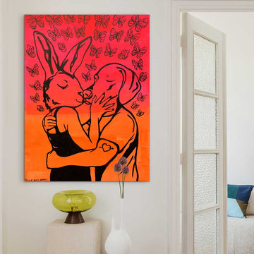 More Than a Kiss (Original Painting)