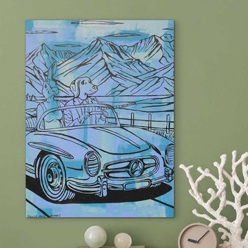 Mountain Driving (Original Painting)