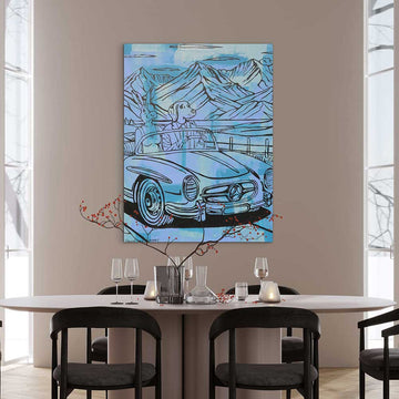 Mountain Driving (Original Painting)