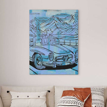 Mountain Driving (Original Painting)