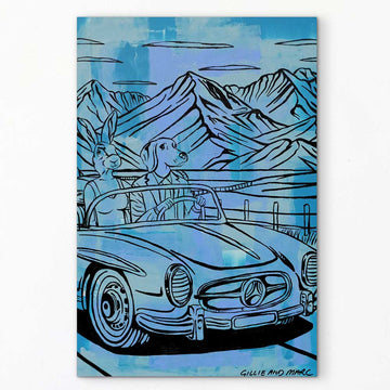 Mountain Trip (Original Painting)
