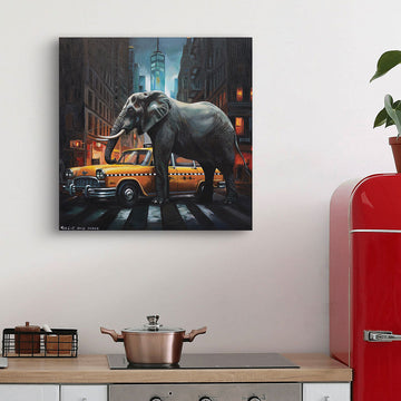 New York Elephant (Original Painting)