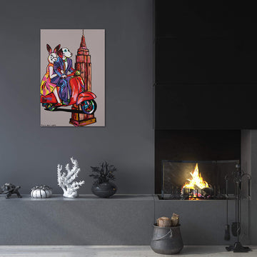 New York Riders (Original Painting)