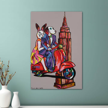 New York Riders (Original Painting)