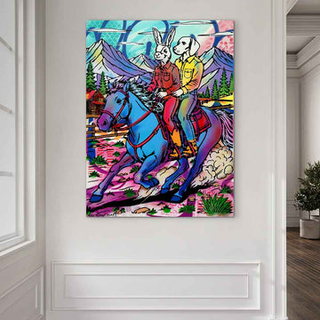 No Maps Just Us (Original Painting)
