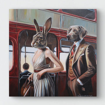 Non-Stop Travel (Original Painting)