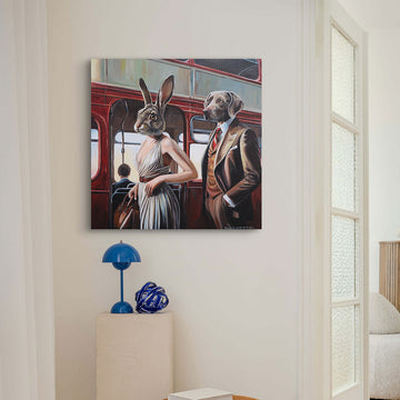 Non-Stop Travel (Original Painting)