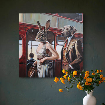 Non-Stop Travel (Original Painting)