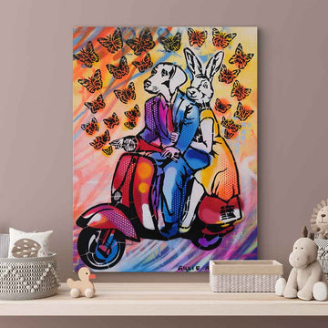 November Butterflies (Original Painting)