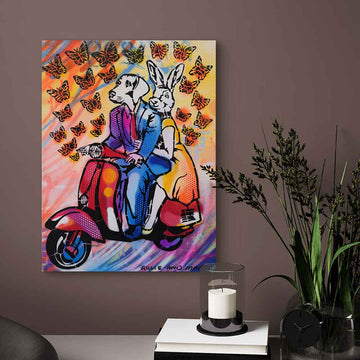 November Butterflies (Original Painting)