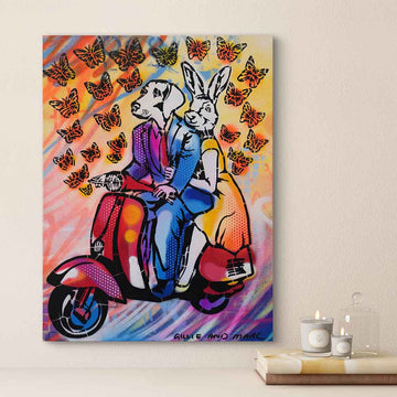 November Butterflies (Original Painting)