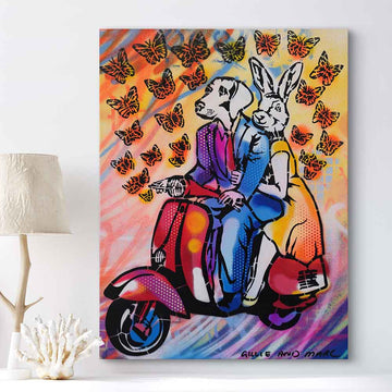 November Butterflies (Original Painting)