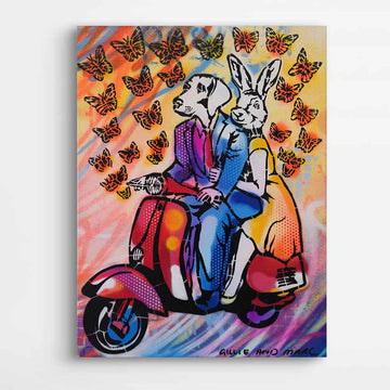 November Butterflies (Original Painting)