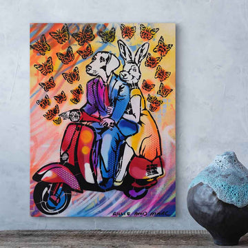 November Butterflies (Original Painting)