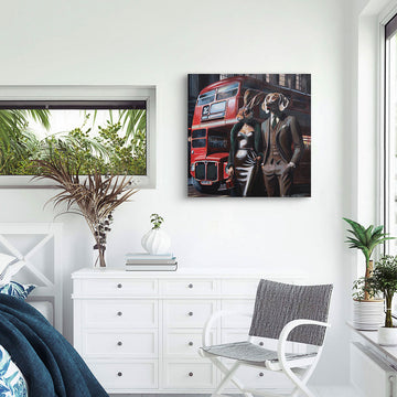 On a Wild Ride (Original Painting)