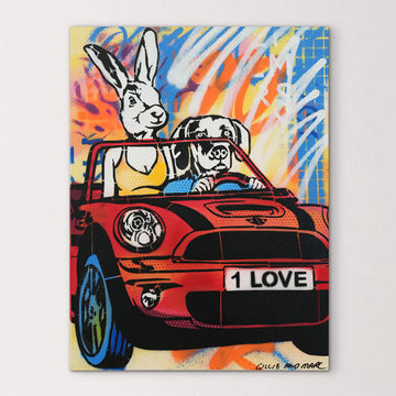 On the Road Again (Original Painting)