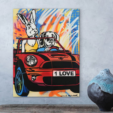 On the Road Again (Original Painting)