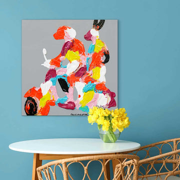 On the Road of Love (Original Painting)