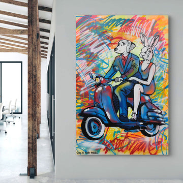 On the Road to Bliss (Original Painting)