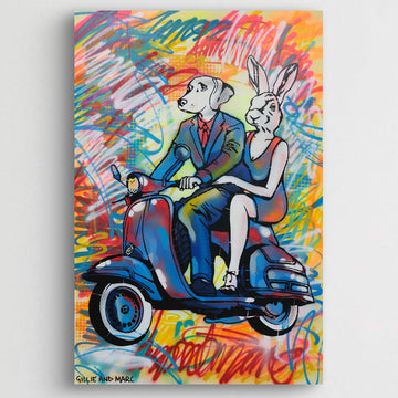 On the Road to Bliss (Original Painting)