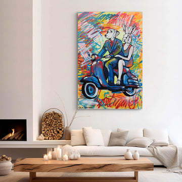 On the Road to Bliss (Original Painting)