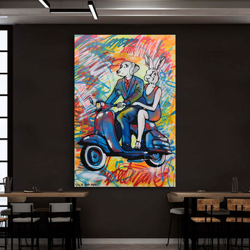 On the Road to Bliss (Original Painting)