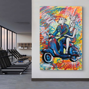 On the Road to Bliss (Original Painting)