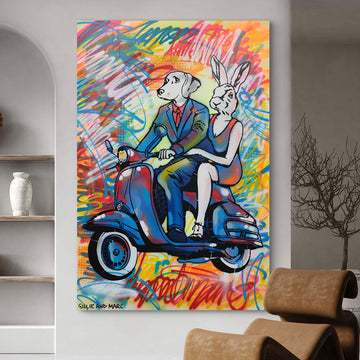 On the Road to Bliss (Original Painting)