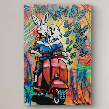 On the Road to Paradise (Original Painting)