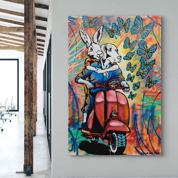 On the Road to Paradise (Original Painting)