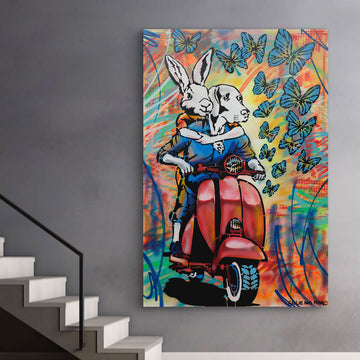 On the Road to Paradise (Original Painting)