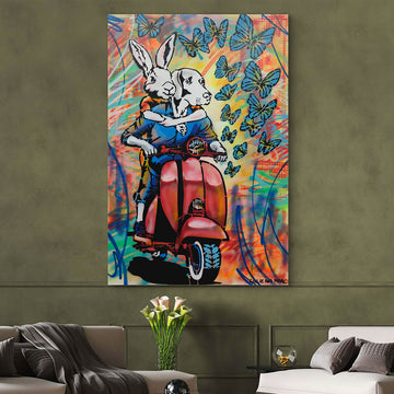 On the Road to Paradise (Original Painting)