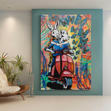 On the Road to Paradise (Original Painting)