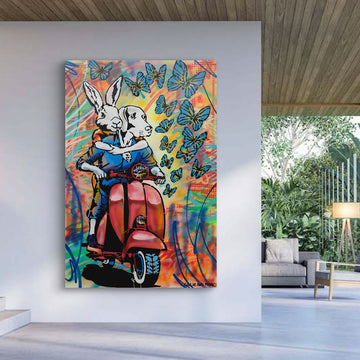 On the Road to Paradise (Original Painting)