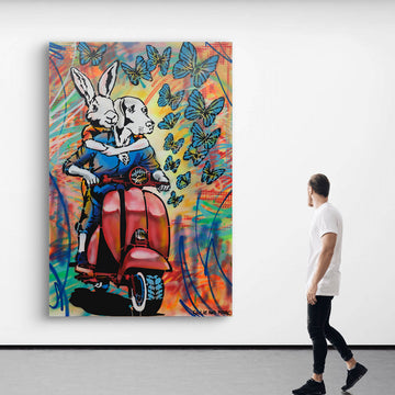 On the Road to Paradise (Original Painting)