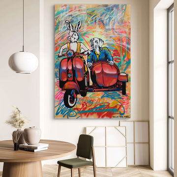 On the Road to Somewhere (Original Painting)