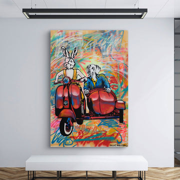 On the Road to Somewhere (Original Painting)