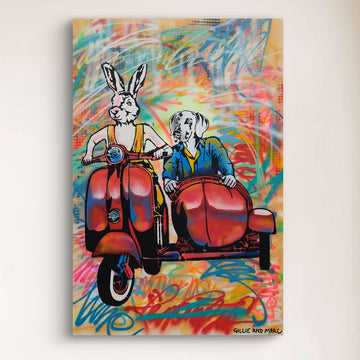 On the Road to Somewhere (Original Painting)