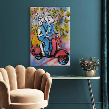 On the Road of Life (Original Painting)